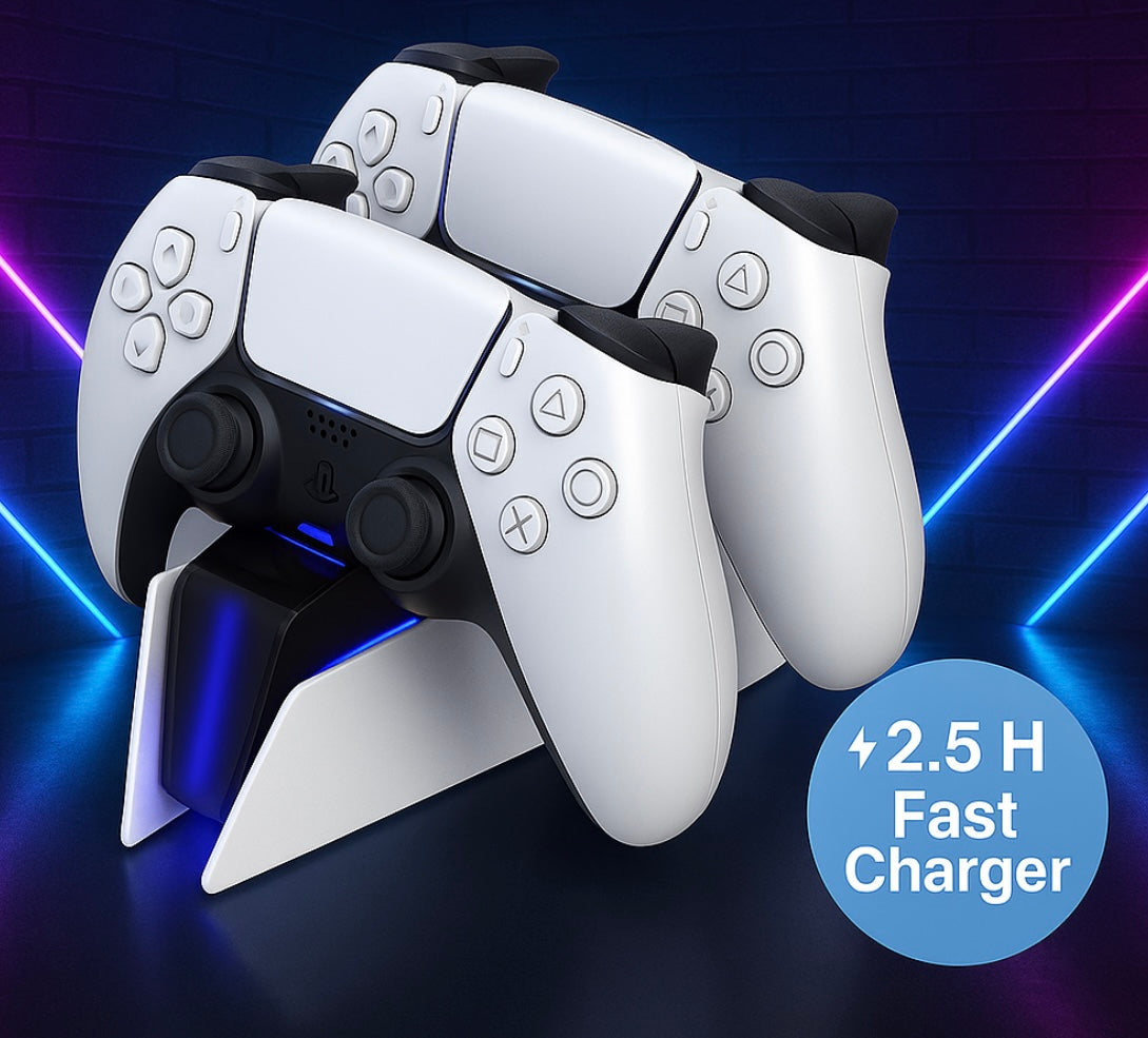 PS5 Type-C DualSens chargeur  Station Dual Charging Dock Charger Stand for PlayStation 5 DualSense Wireless Game Controller